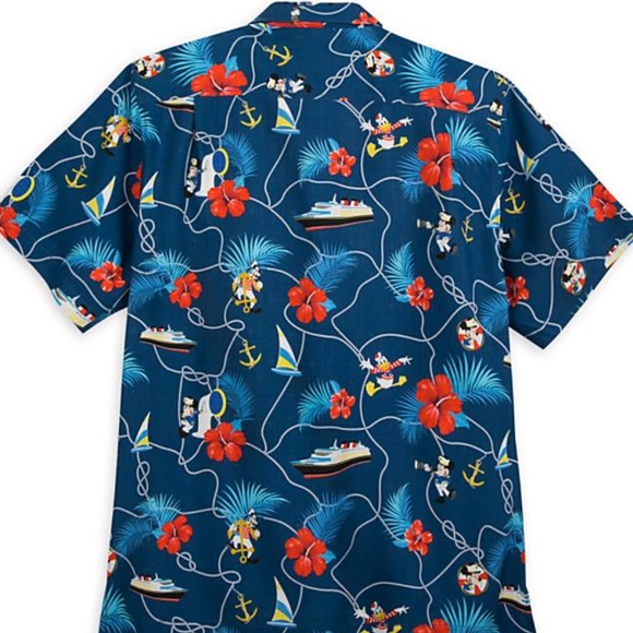 Tommy Bahama Disney Cruise Line Shirt Size Medium NWT - Picture 2 of 2